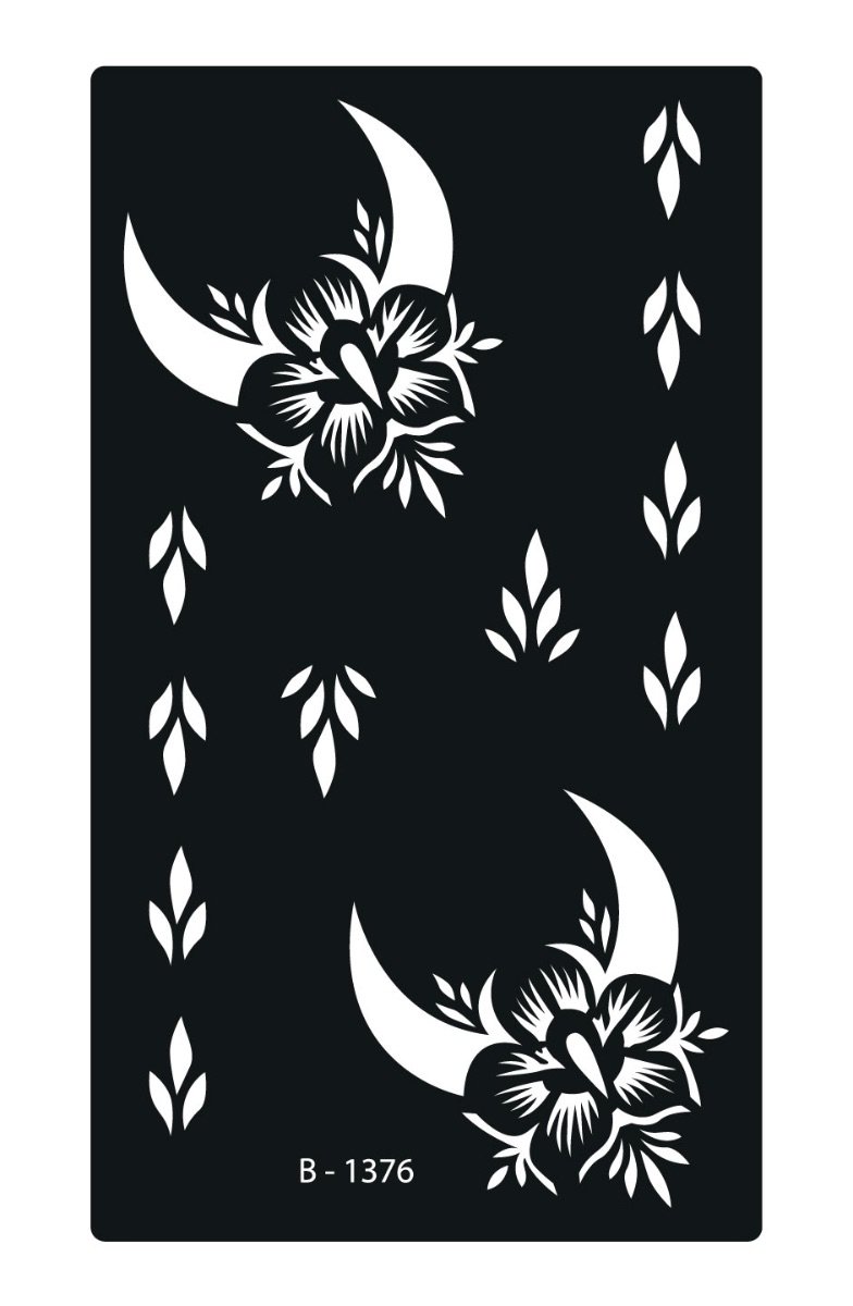 Part:03|Semi-Medium Size Mehedi Stickers