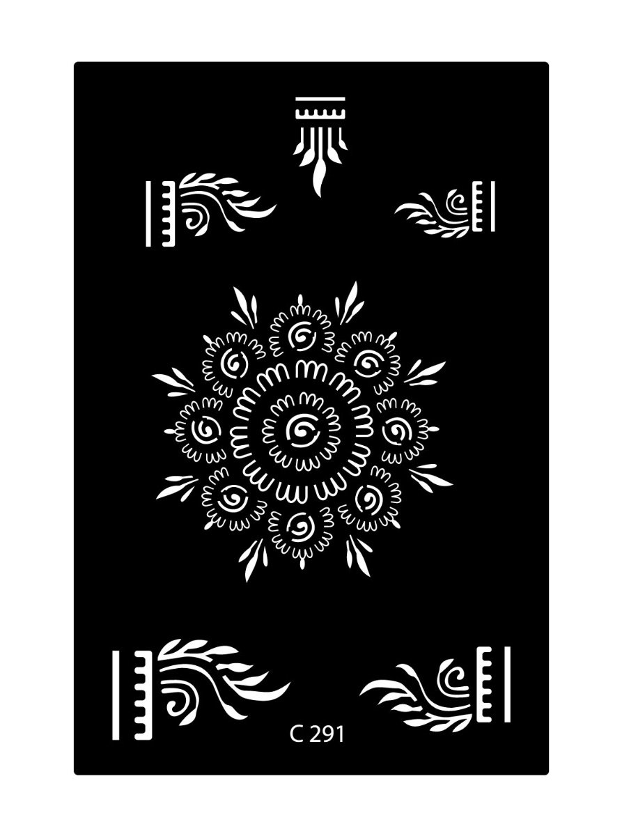 Part:04|Semi-Medium Mehedi Stickers