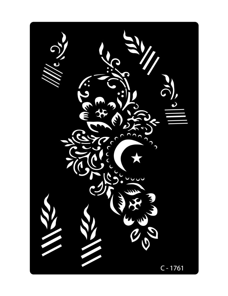 08|Semi-Medium Mehedi Sticker