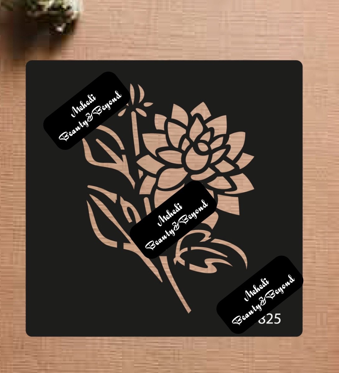 02|Mandala Design Mehedi Stickers