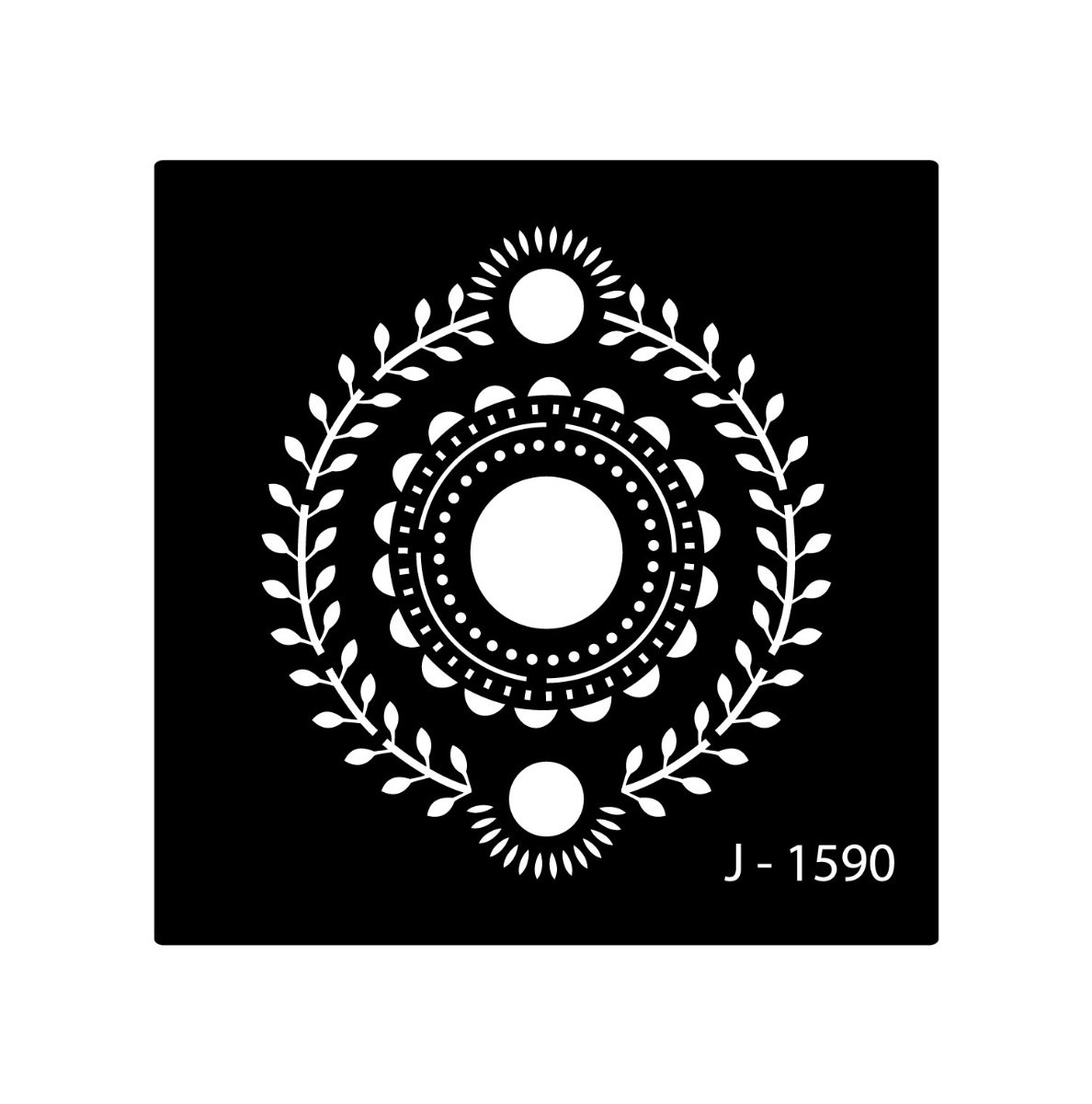 06|Mandala Design Mehedi Stickers